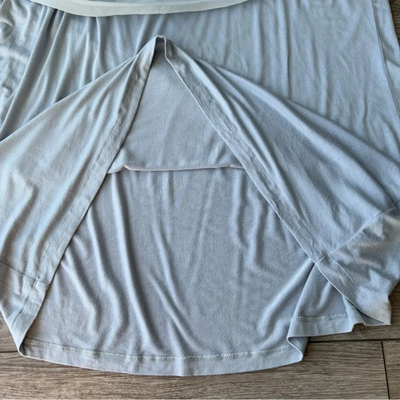 Michel Studio Light Blue Off The Shoulder Stretchy Top - Picture 10 of 14